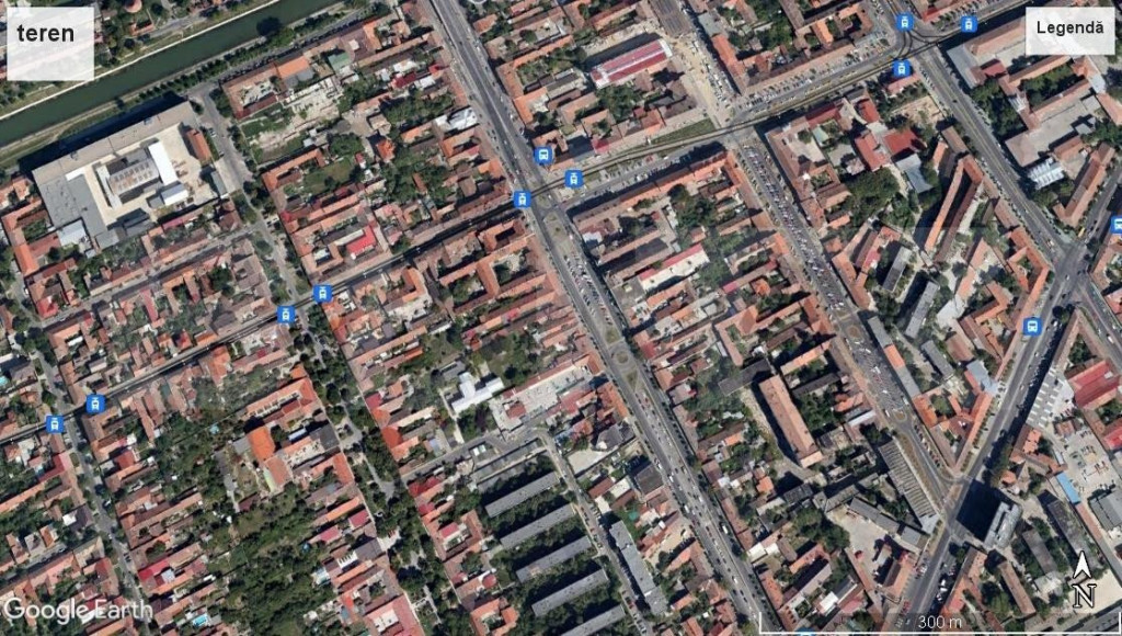 Teren cu suprafață de 2200 mp pe bulevard în Iosefin!