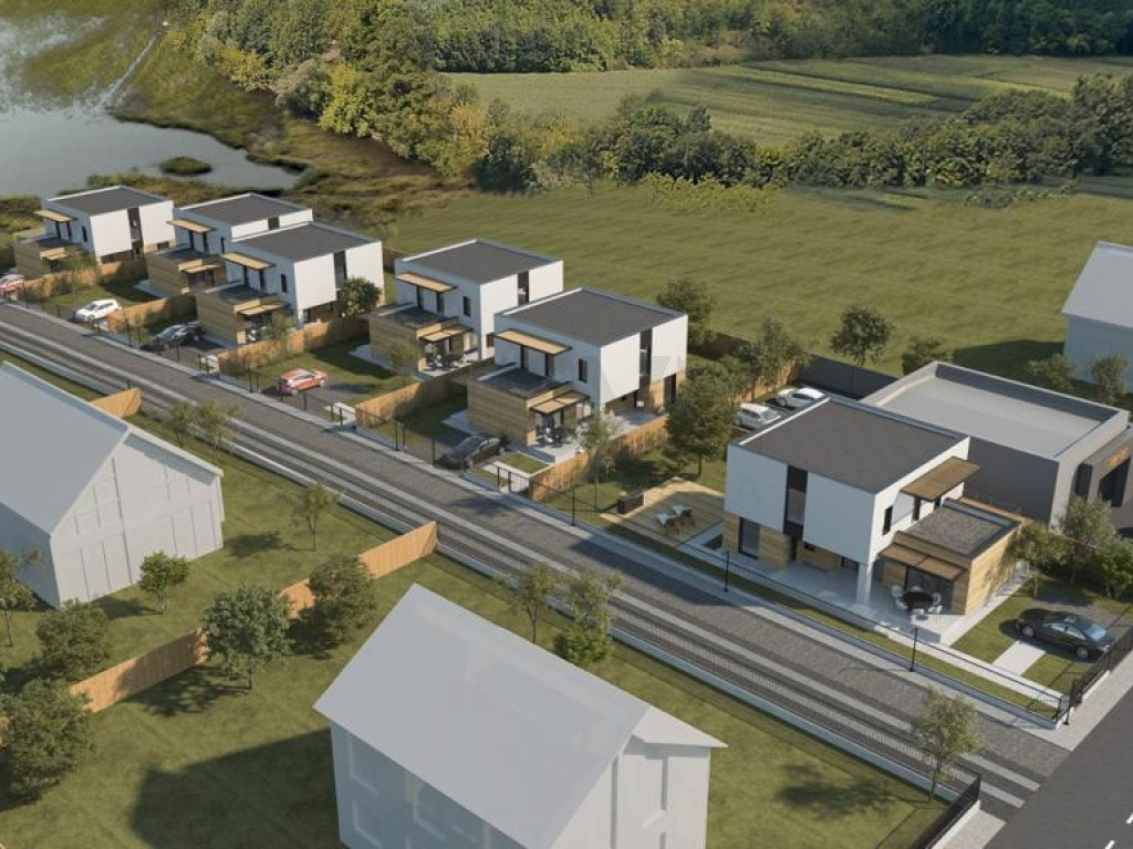 Teren 5000 mp cu proiect cartier vile