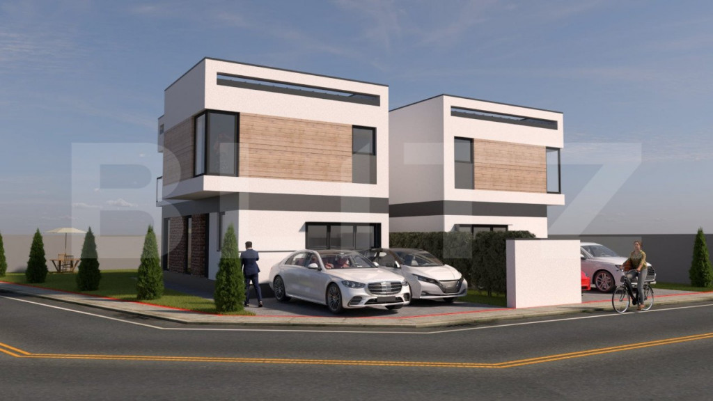 Duplex despartit prin camera tehnica, Mosnita Noua!