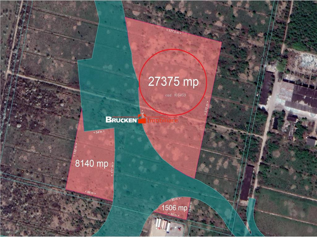 TEREN CU FRONT LA DRUMUL DE LEGATURA ORADEA - AUTOSTRADA TRA