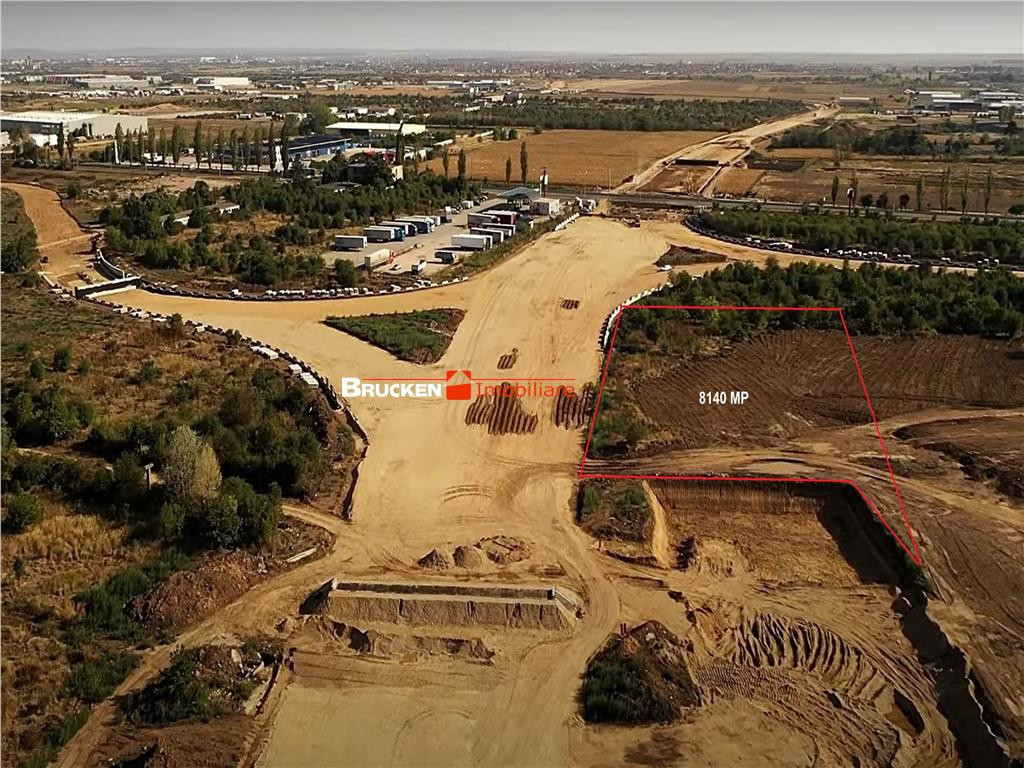 TEREN CU FRONT LA DRUMUL DE LEGATURA ORADEA - AUTOSTRADA TRA