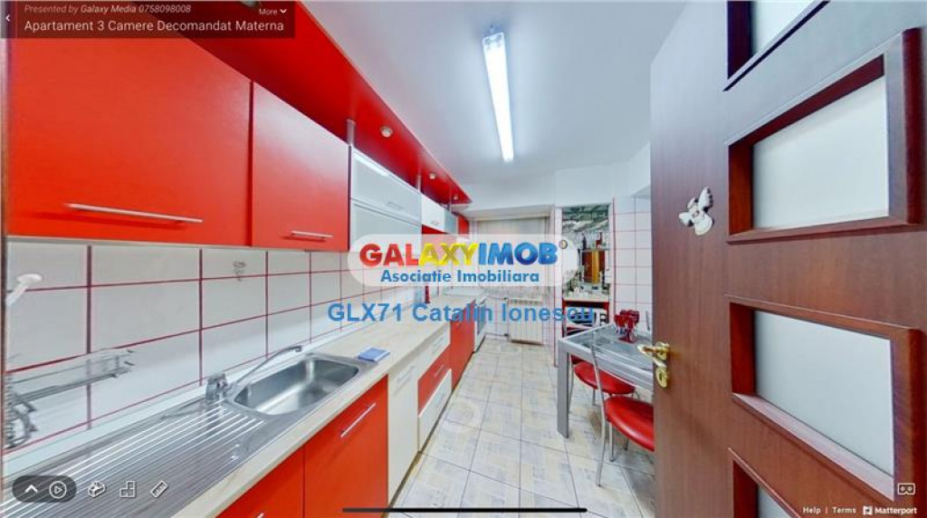 Apartament 3 camere decomandat Drumul Taberei Materna