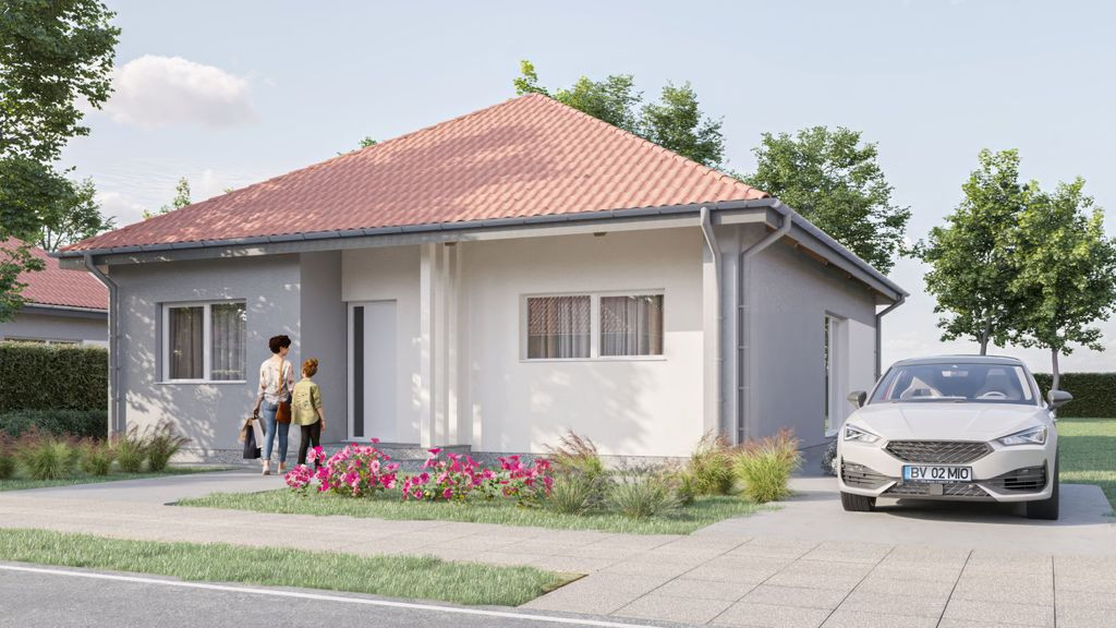 Case individuale pe structura de lemn in Prejmer