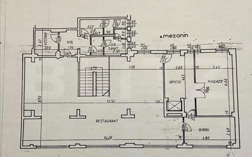 Spatiu comercial, 270mp, zona Gării