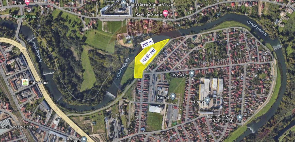 Teren 19580 mp, By The River, Front Apă 200 m, Oradea, D...