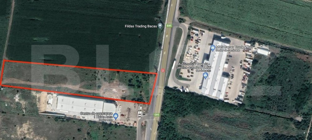 TEREN INTRAVILAN N. Bălcescu cu deschidere 50 de metri la E