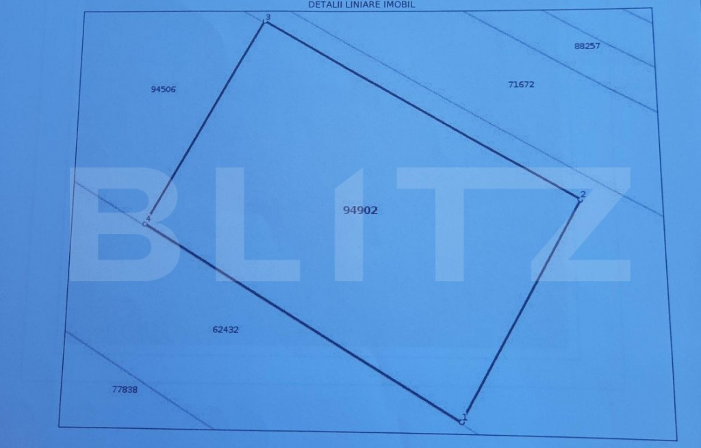 Teren extravilan, 1830 mp, in zona de padure, Ciurbesti