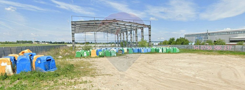 Hala-structura 1040 mp+teren 7000mp+post trafo 400KVA, Bu...