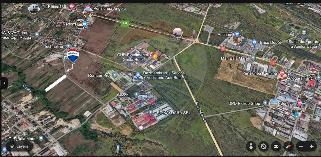 TEREN INTRAVILAN de vanzare - Mocira -Maramures