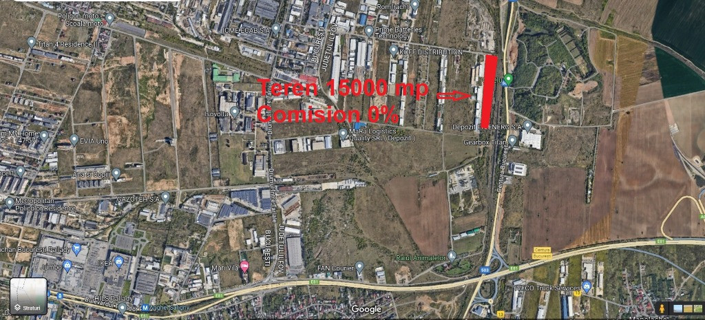 Teren Intravilan Str. Oxigenului - DNCB | Ideal Spatiu Logistic