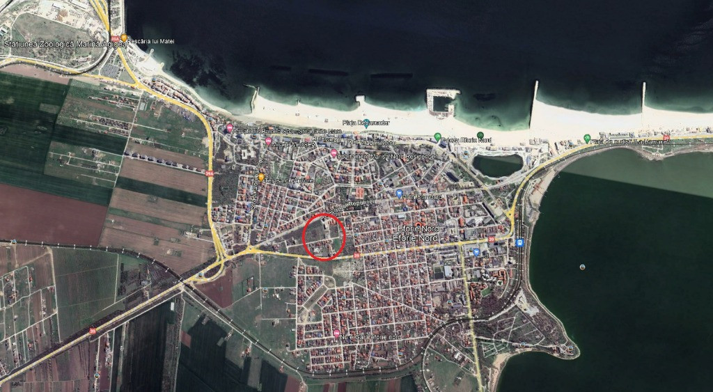 Vanzari terenuri in Eforie Nord zona Grand