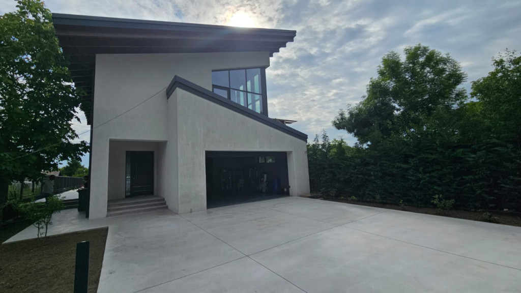 Vila concept modern -proiect industrial