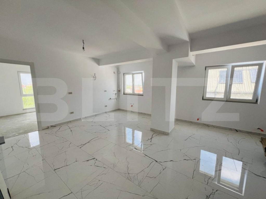 Apartament 2 camere, 48 mp, Bloc nou, Radauti