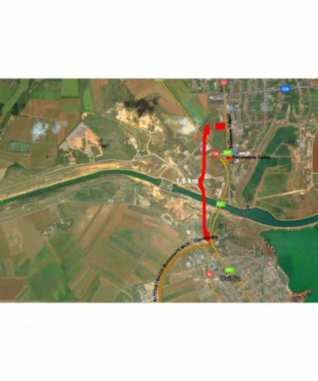 TEREN EXPOZITIONAL STRADAL INDUSRTIAL CU PLATFORMAN BETONATA