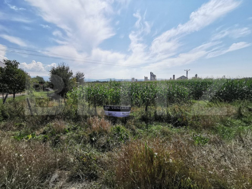 Teren intravilan, 24 arii, iesire la doua drumuri, Jelna