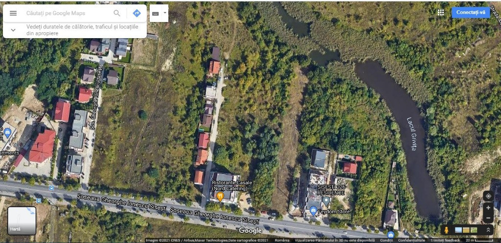 Teren Baneasa Sisesti Parcelabil 1419 mp New 2025