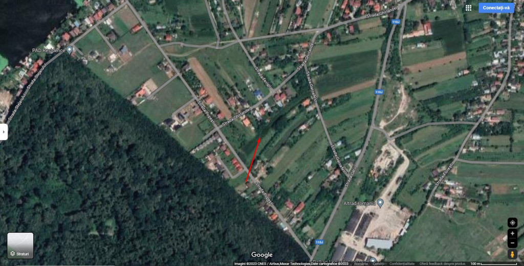 Teren langa padure Snagov - Santu Floresti