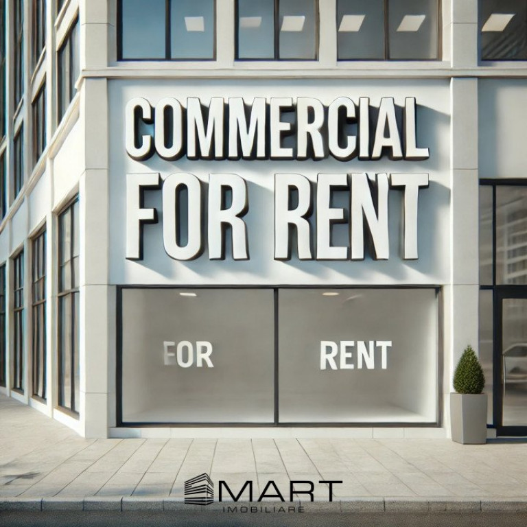NOU! Spatiu comercial 70mp cu vitrina la strada Mihai Viteaz