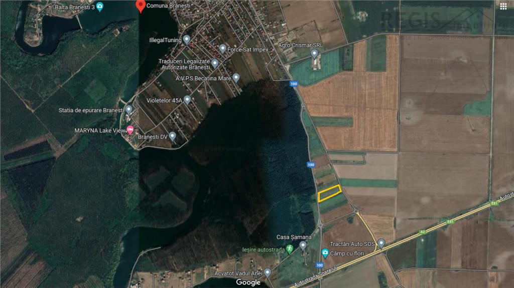 COMISION 0! Branesti Autostrada Soarelui pretabil constructi