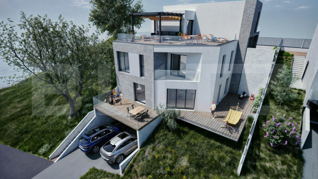 Case cuplate, 5 camere, suprafata utila 110mp, teren aferent