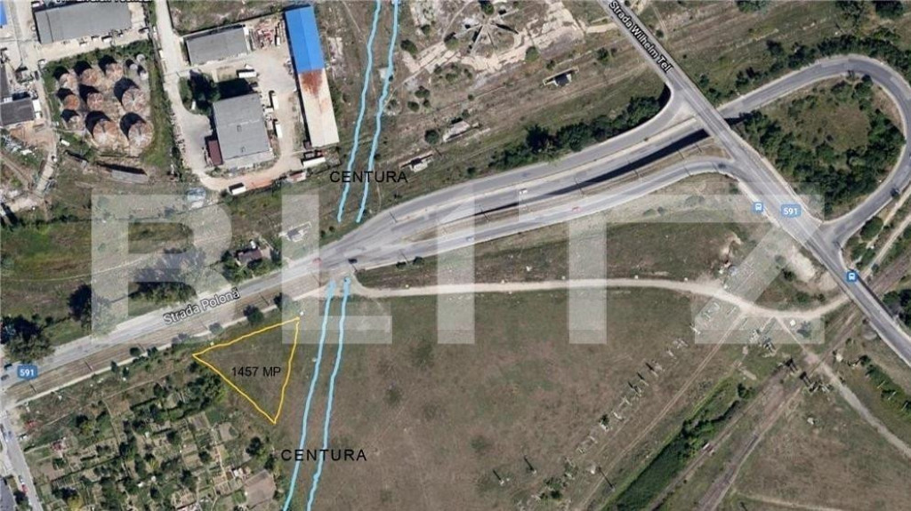 Teren de inchiriat, 1457 mp, in zona Freidorf