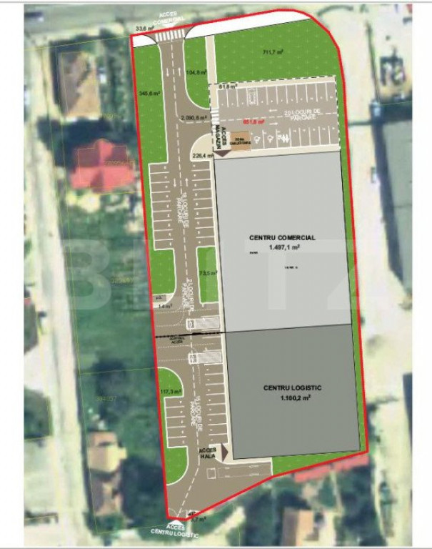 Teren cu propunere pentru centru comercial de tip BOX!