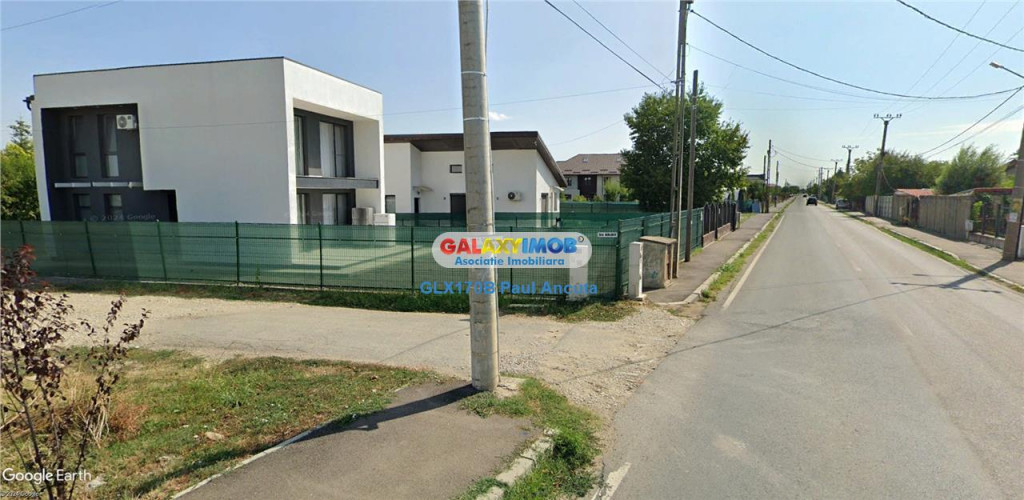 Teren Balotesti Saftica Lahovari str Nalbei 800 mp utilita