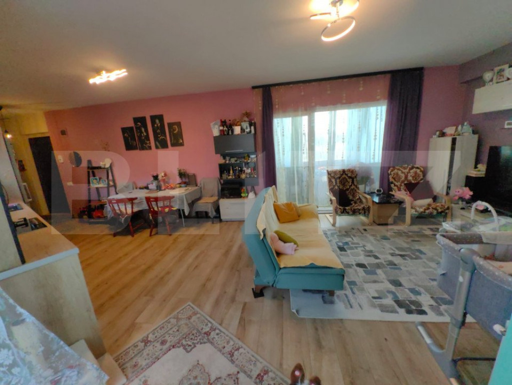 Apartament, 3 camere, 63mp, gradina, zona Fagului