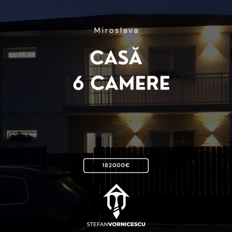 Casă Elegantă de vânzare în Miroslava