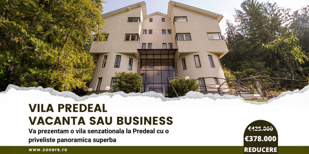 Vila Predeal refugiu pentru vacanta sau financiar pentru un