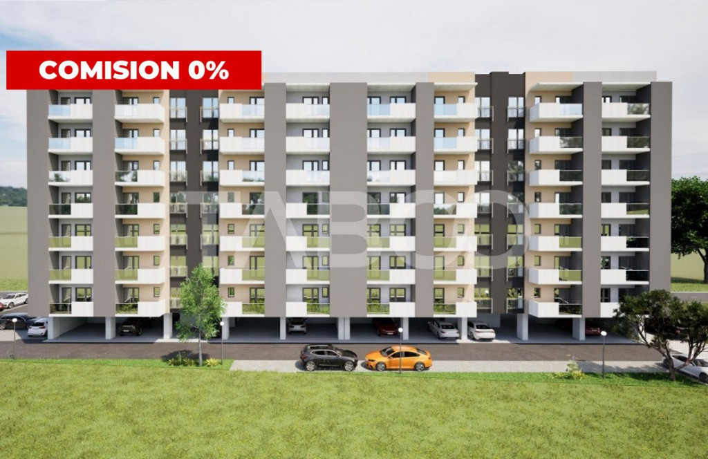 COMISION 0% Apartament 2 camere decomandate etaj 1 in Sibiu