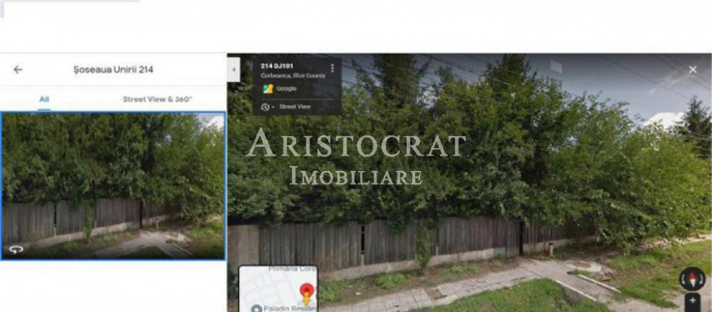 Teren central in Corbeanca