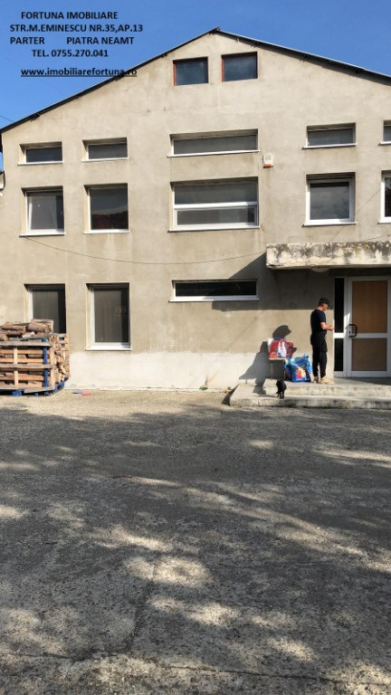 Hala industriala P+1E si teren intravilan 2992 mp, Piatra Neamt