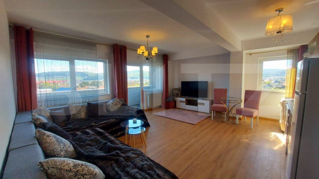 Apartament cu 2 camere cu terasa, view superb zona Lidl