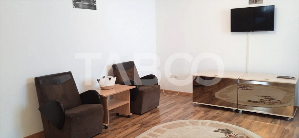 Apartament decomandat de 3 camere mobilat si utilat Turnisor