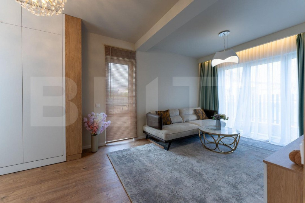 Casa ultrafinisata 87 mp, gradina 90 mp, terasa 40 mp, zona