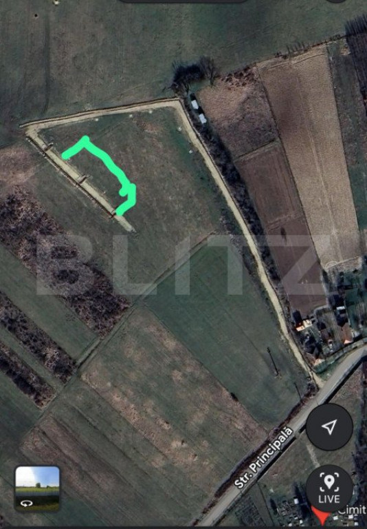 3 parcele de 525mp,intravilan,cu vedere spre lac si padure,