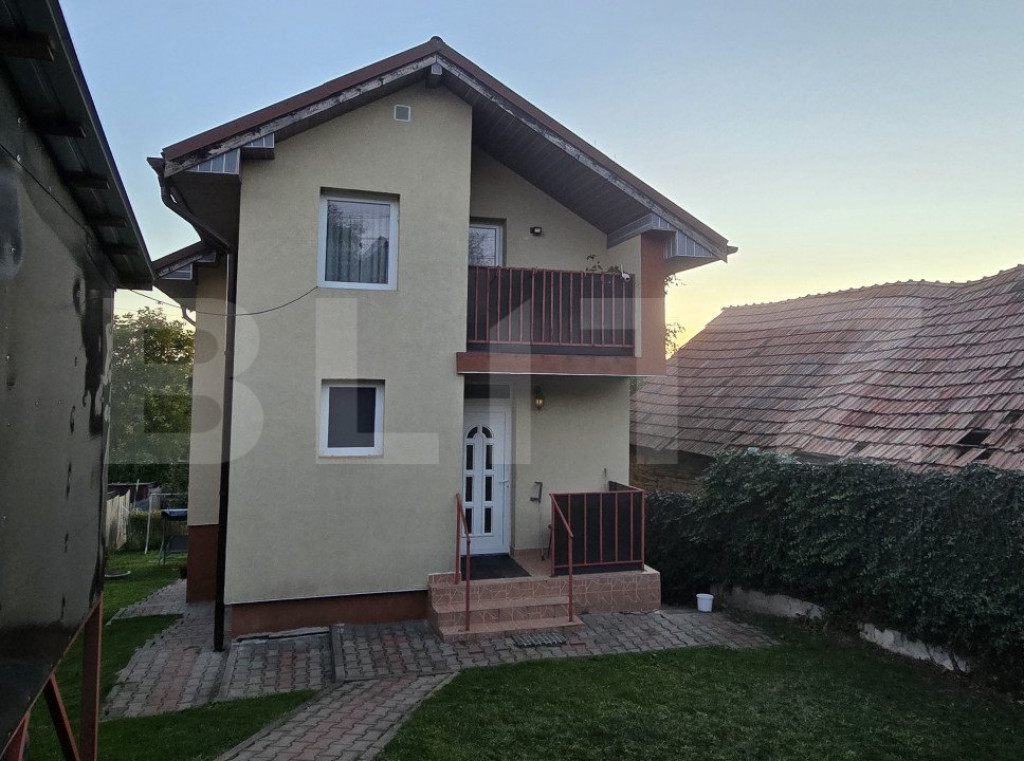 Casă finisată cu vedere panoramică, 110 mp si 513 mp tere