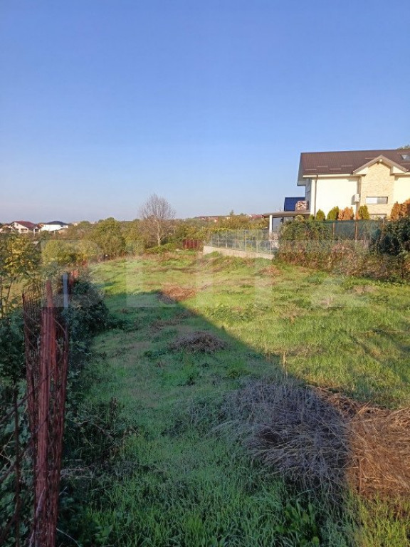 Teren intravilan Blejoi , zona linistita , 1000 mp, utilitat