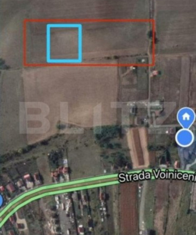 Teren intravilan de 1200 mp, Calea Voinicenilor