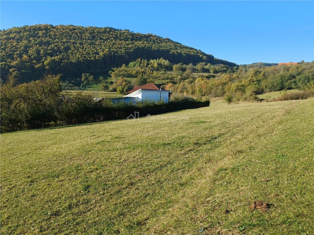 Teren pentru cabana cu deschidere la 2 strazi , view superb