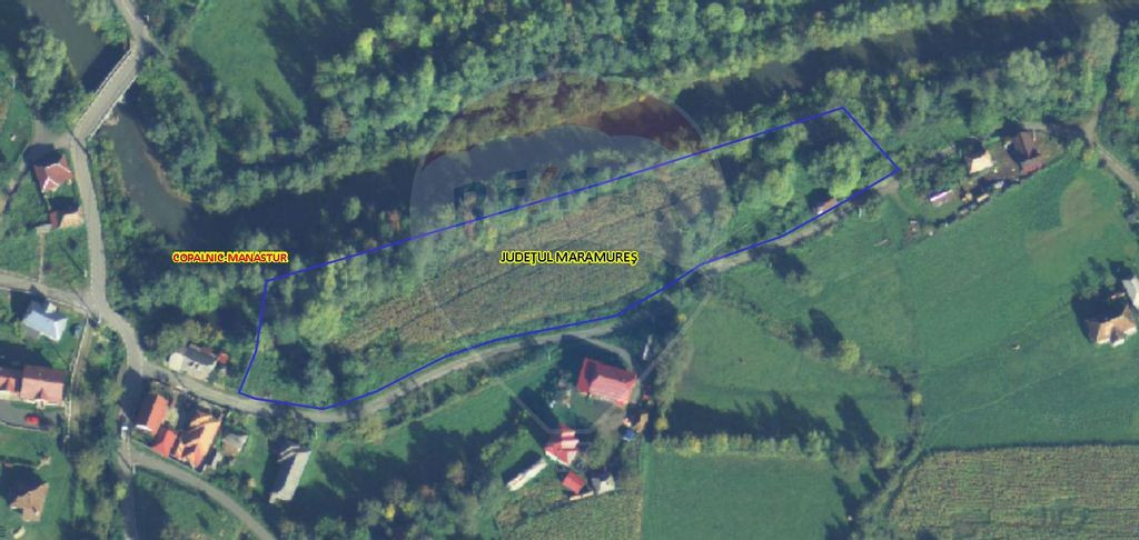 Teren 9,200mp Copalnic pe lângă râul Cavnic