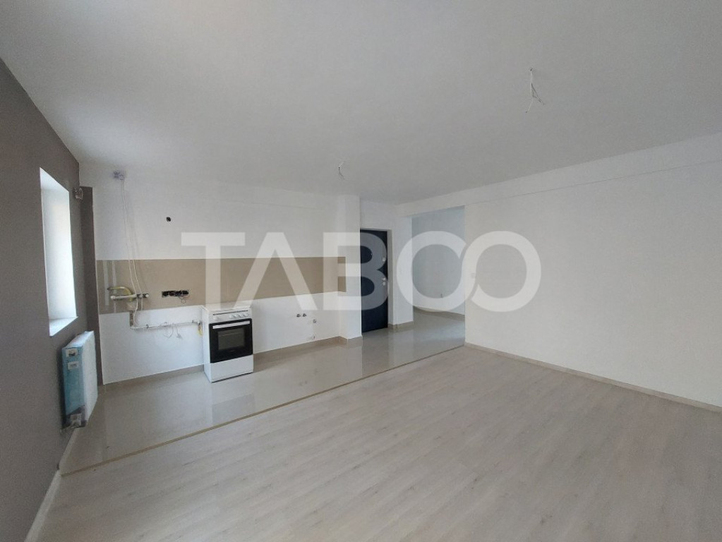 Apartament bloc nou 2 camere 50 mp utili terasa parcare Sebe