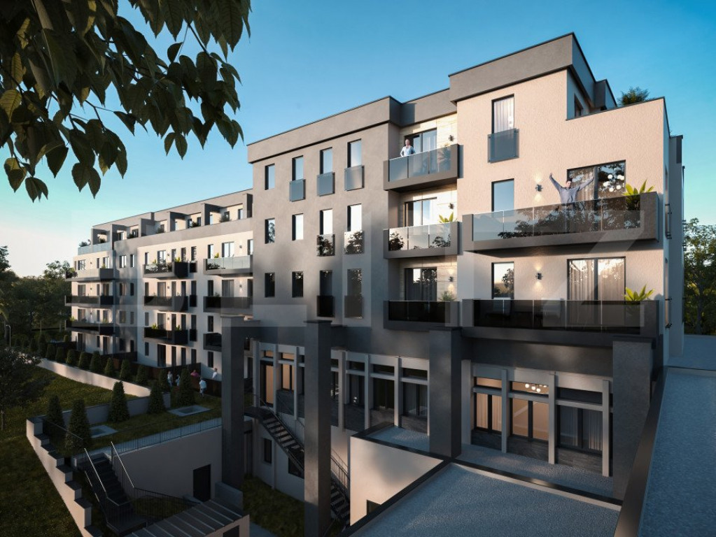 Apartament 2 camere, 62 mp, 2 balcoane, parcare subterana, z