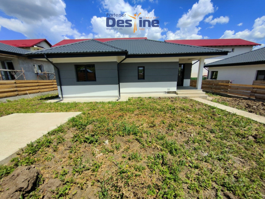 Casă tip mediteranean 75 mp P+POD edificată 2024 500 mp TE