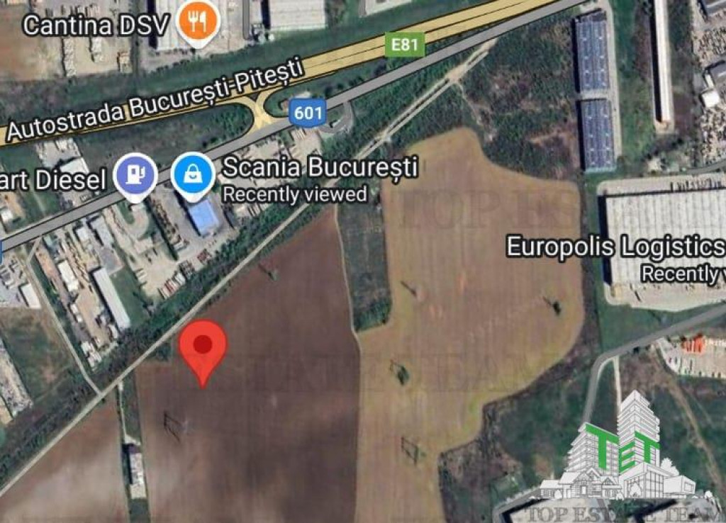 Teren 17500mp pentru investitie Autostrada A1/Parc Logistic