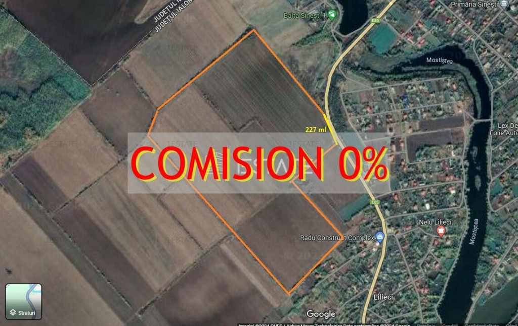 Teren intravilan, 40 ha, pretabil parc fotovoltaic /logistic