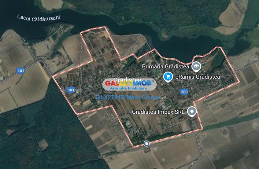 Complex comercial in Gradistea Ilfov, 880 mp