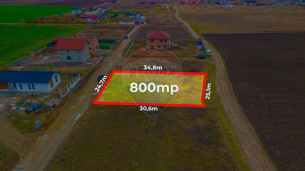 Teren granita Cristian - Rasnov | 800 mp | Strada Spiculu...