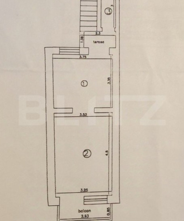 Spatiu de vanzare, 2 camere, 31 mp, zona-ultracentral